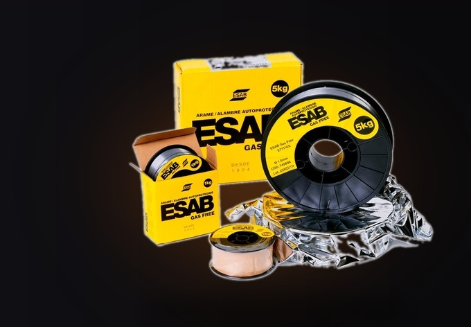 Cajas y rollos ESAB Gas Free